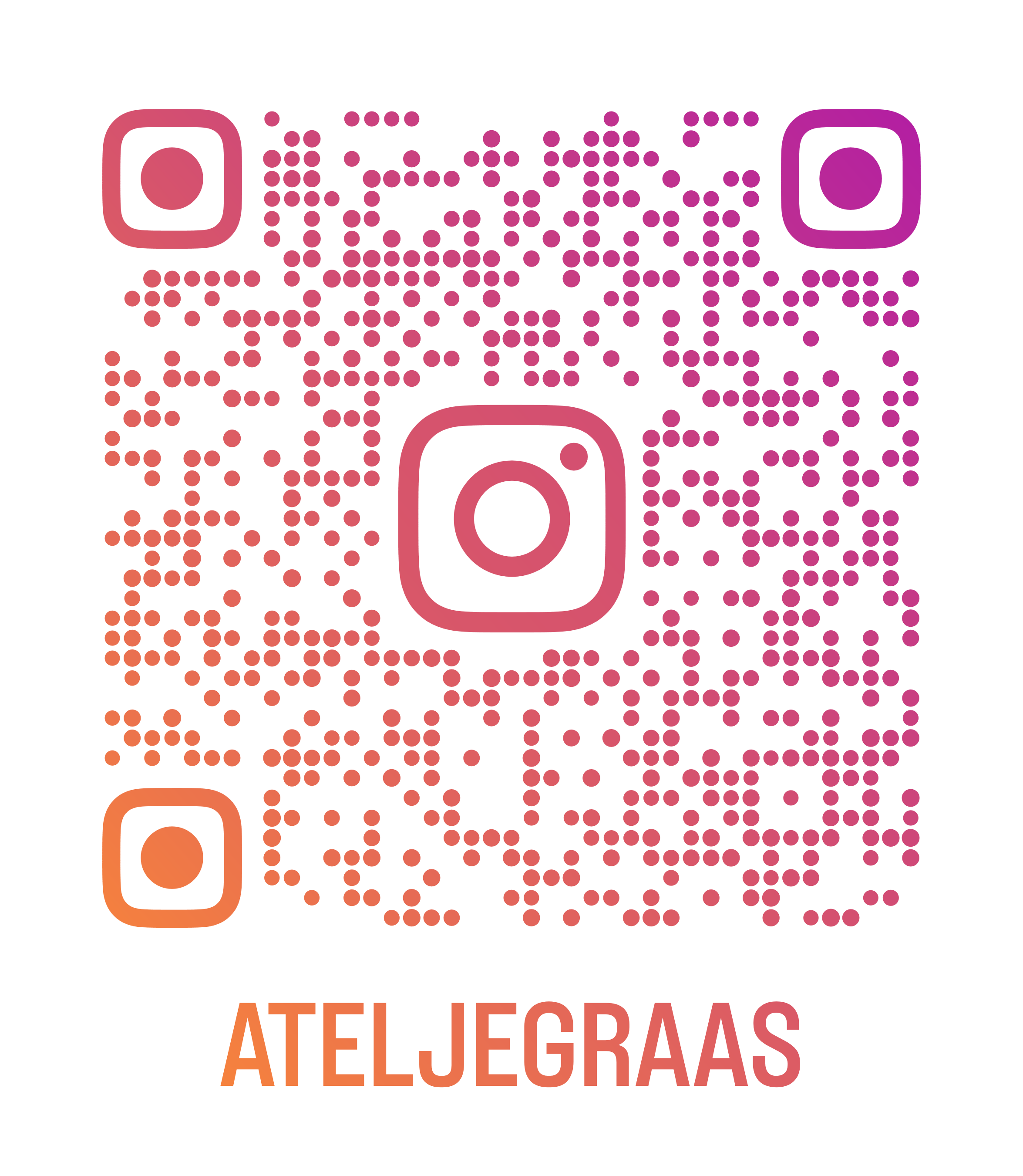 Ateljé Gråas Instagram QR-kod